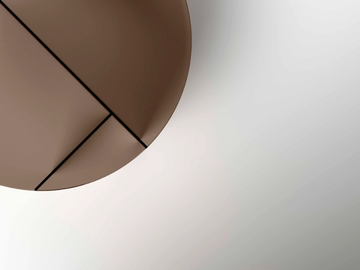SESTANTE - Round low glass coffee table by Tonelli Design - view 3